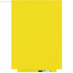 Rocada Skinwhiteboard-Modul lackiert 55x75cm RAL 1023 verkehrsgelb