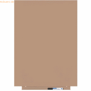 Rocada Skinwhiteboard-Modul lackiert 55x75cm RAL 3012 beigerot