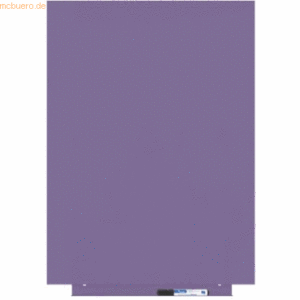 Rocada Skinwhiteboard-Modul lackiert 55x75cm RAL 4005 blaulila