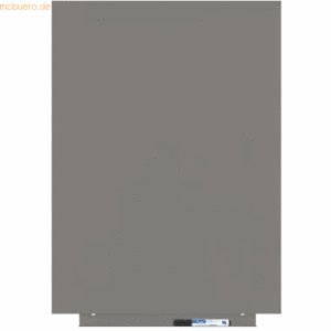 Rocada Skinwhiteboard-Modul lackiert 55x75cm RAL 7030 steingrau