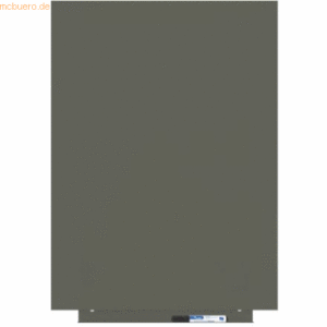 Rocada Skinwhiteboard-Modul lackiert 55x75cm RAL 7033 zementgrau