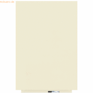 Rocada Skinwhiteboard-Modul lackiert 75x115cm RAL 1013 perlweiß