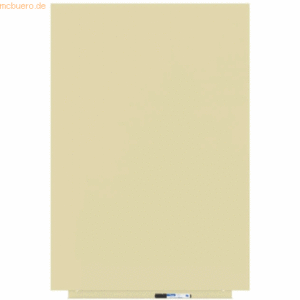 Rocada Skinwhiteboard-Modul lackiert 75x115cm RAL 1015 hellelfenbein