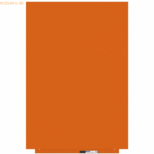 Rocada Skinwhiteboard-Modul lackiert 75x115cm RAL 2008 hellrotorange