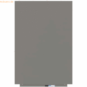 Rocada Skinwhiteboard-Modul lackiert 75x115cm RAL 7030 steingrau