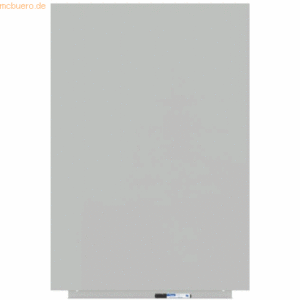 Rocada Skinwhiteboard-Modul lackiert 75x115cm RAL 7035 lichtgrau