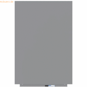 Rocada Skinwhiteboard-Modul lackiert 75x115cm RAL 7038 achatgrau