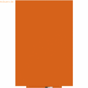 Rocada Skinwhiteboard-Modul lackiert 100x150cm RAL 2008 hellrotorange