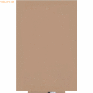 Rocada Skinwhiteboard-Modul lackiert 100x150cm RAL 3012 beigerot