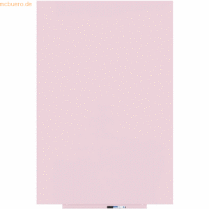 Rocada Skinwhiteboard-Modul lackiert 100x150cm RAL 490-1 rosa