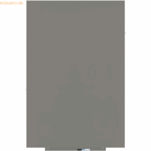 Rocada Skinwhiteboard-Modul lackiert 100x150cm RAL 7030 steingrau