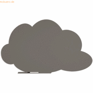 Rocada Symbol-Tafel Skinshape Wolke lackiert 75x115cm RAL 7039 quarzgr