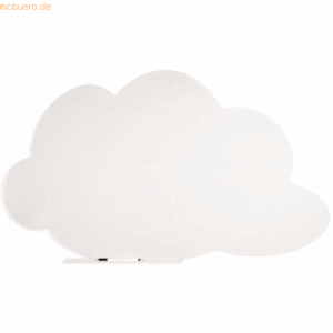 Rocada Symbol-Tafel Skinshape Wolke lackiert 75x115cm RAL 9010 reinwei