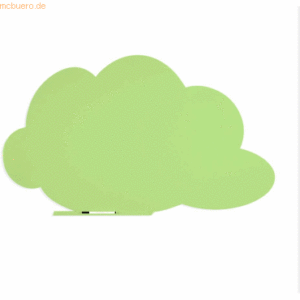 Rocada Symbol-Tafel Skinshape Wolke lackiert 100x150cm RAL 230-1 hellg