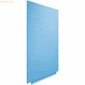 Rocada Whiteboard SkinWhiteboard 100x150cm blau