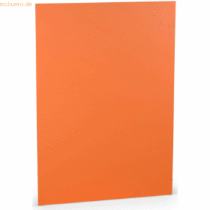 10 x Paperado Briefpapier A4 100g/qm VE=10 Blatt Orange