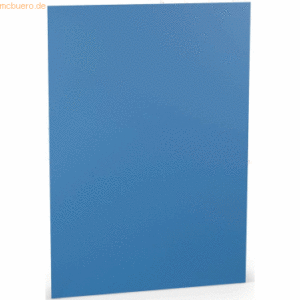 10 x Paperado Briefpapier A4 100g/qm VE=10 Blatt Stahlblau