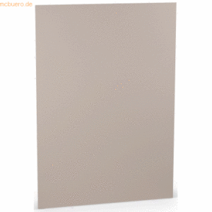 10 x Paperado Karton A4 220g/qm VE=5 Blatt Taupe