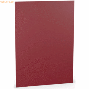 10 x Paperado Briefpapier A4 160g/qm VE=10 Blatt Rosso