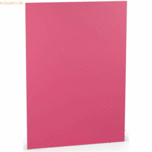 10 x Paperado Briefpapier A4 160g/qm VE=10 Blatt Fuchsia