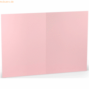 10 x Paperado Doppelkarte A5 hoch VE=5 Stück Flamingo