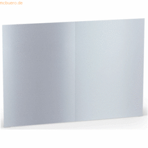 10 x Paperado Doppelkarte B6 hoch VE=5 Stück marble white