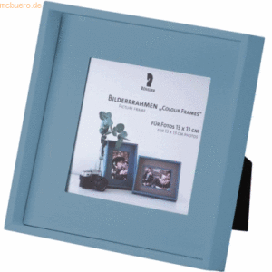 4 x S.O.H.O. Bilderrahmen Colour Frames Denim für 13x13 cm