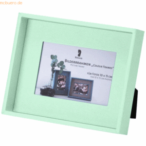 4 x S.O.H.O. Bilderrahmen Colour Frames Mint für 10x15 cm