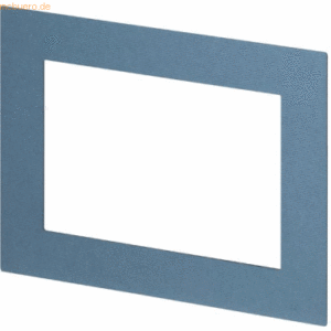 2 x S.O.H.O. Passepartout Colour Frames Denim für 10x15cm VE=2 Stück