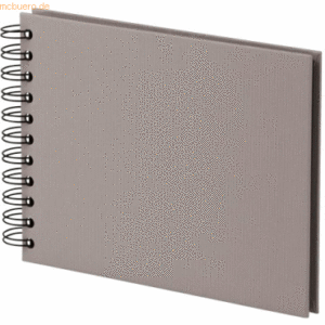 S.O.H.O. Fotoalbum Whire-O 40 Seiten 195x145mm taupe/schwarz