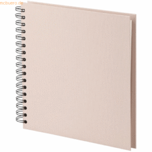 S.O.H.O. Fotoalbum Whire-O 60 Seiten 230x230mm powder/offwhite