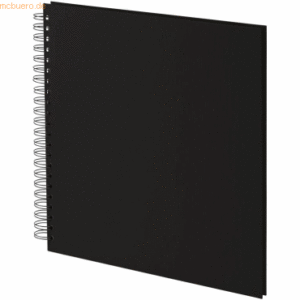 S.O.H.O. Fotoalbum Whire-O 60 Seiten 290x290mm schwarz/schwarz