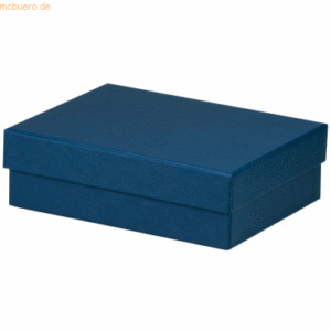 3 x Rössler Geschenkverpackung Boxline 140x190x60mm Navy