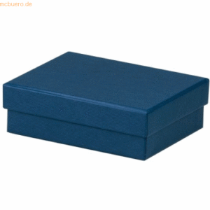 3 x Rössler Geschenkverpackung Boxline 96x128x40mm Navy