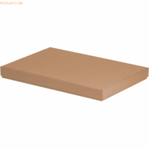 4 x Rössler Geschenkbox Boxline für A4 225x325x30mm Kraft