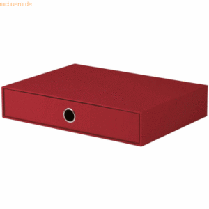 S.O.H.O. Schubladenbox Rot A4