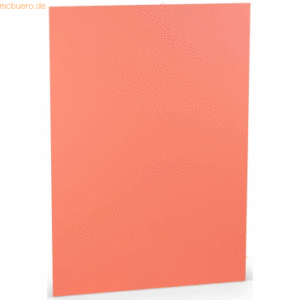 100 x Paperado Briefpapier A4 100g/qm Coral