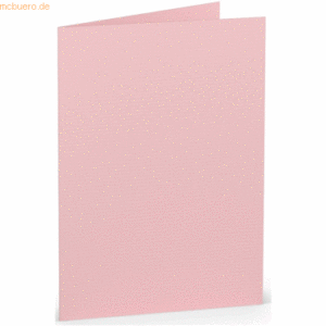 50 x Paperado Doppelkarte A6 hoch Flamingo