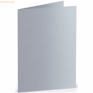 50 x Paperado Doppelkarte A7 hoch Marble white