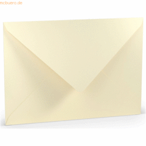 25 x Paperado Briefumschlag C4 Nassklebung Chamois