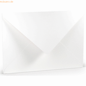 25 x Paperado Briefumschlag C4 Nassklebung Weiß