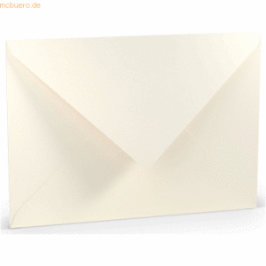 25 x Paperado Briefumschlag C4 Nassklebung Ivory