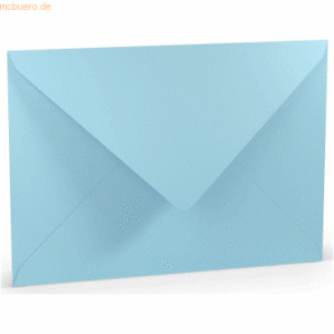 25 x Paperado Briefumschlag C4 Nassklebung Aqua