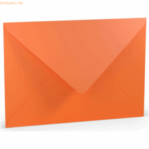 25 x Paperado Briefumschlag C4 Nassklebung Orange