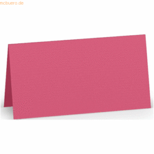 100 x Paperado Tischkarte 10x10cm Fuchsia