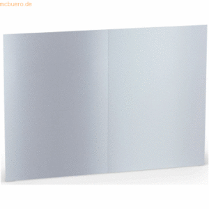 100 x Paperado Doppelkarte B6 hoch Marble white