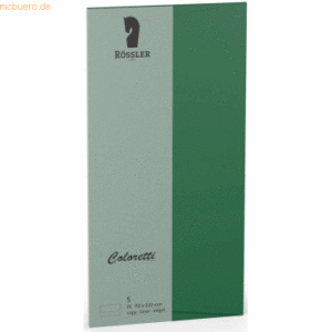 Rössler Briefumschläge Coloretti VE=5 Stück DL Forest