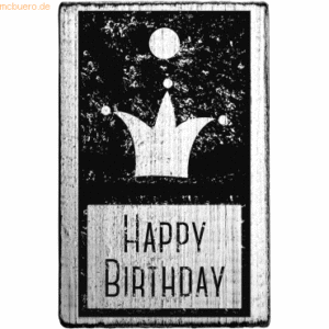3 x Rössler Stempel Vintage Happy birthday
