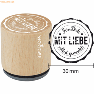 3 x Rössler Stempel Woodies Für dich mit Liebe selbst gemacht