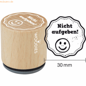 3 x Rössler Stempel Woodies Nicht aufgeben